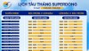 Lịch tàu Superdong Trần Đề Sóc Trăng - Côn Đảo 5/2026