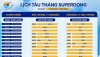 Lịch tàu Superdong Trần Đề - Côn Đảo 6/2026
